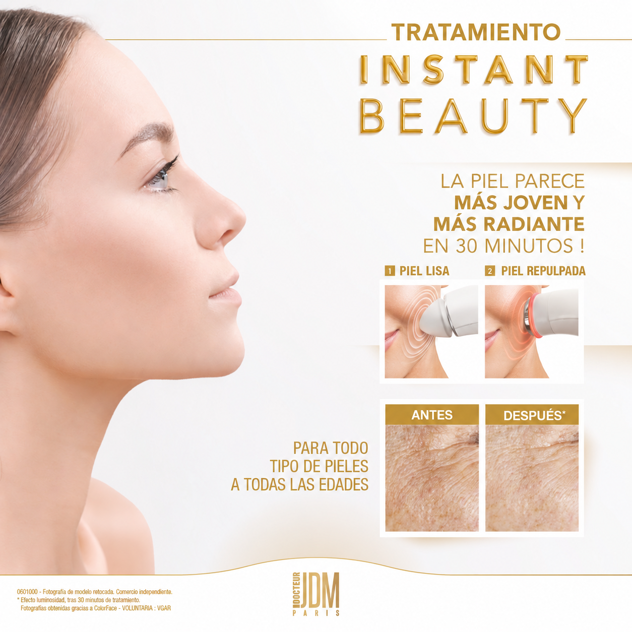 INSTANT BEAUTY creado por el Doctor JDM
